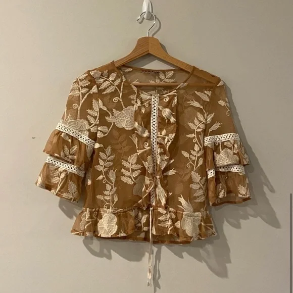 For Love and Lemons Emelia Top and Maxi skirt set - Picture 5 of 7